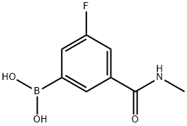 3-Fluoro-5-(methylcarbamoyl)phenylboronic acid