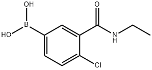 4-Chloro-3-(ethylcarbamoyl)phenylboronic acid