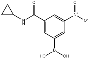 3-(Cyclopropylaminocarbonyl)-5-nitrophenylboronic acid