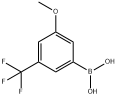 3-Methoxy-5-(trifluoromethyl)phenylboronic acid（contains varying amounts of anhydride）
