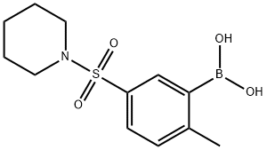 2-Methyl-5-(piperidin-1-ylsulfonyl)phenylboronic acid