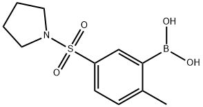 2-Methyl-5-(pyrrolidin-1-ylsulfonyl)phenylboronic acid