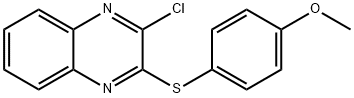 2-Chloro-3-[(4-Methoxyphenyl)Thio]Quinoxaline