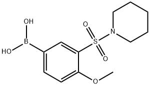 4-Methoxy-3-(piperidin-1-ylsulfonyl)phenylboronic acid