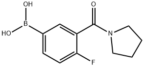 4-Fluoro-3-(pyrrolidine-1-carbonyl)phenylboronic acid