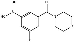 3-Fluoro-5-(morpholine-4-carbonyl)phenylboronic acid