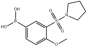 4-Methoxy-3-(pyrrolidin-1-ylsulfonyl)phenylboronic acid(contains varying amounts of Anhydride)