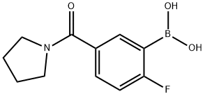 2-Fluoro-5-(pyrrolidine-1-carbonyl)phenylboronic acid
