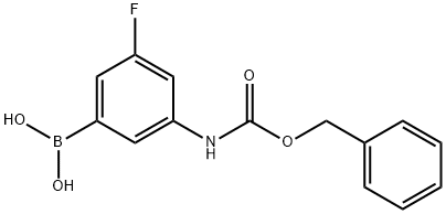 3-(Cbz-Amino)-5-fluorophenylboronic acid