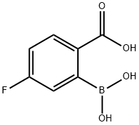 2-Carboxy-5-fluorophenylboronic acid
