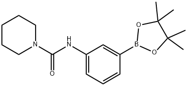 3-(Piperidinocarbonylamino)phenylboronic acid, pinacol ester