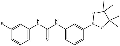 1-(3-Fluorophenyl)-3-[3-(tetramethyl-1,3,2-dioxaborolan-2-yl)phenyl]urea
