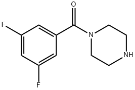 1-(3,5-difluorobenzoyl)piperazine hydrochloride