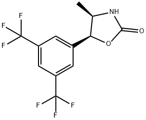 (4R,5S)-5-[3,5-bis(trifluoromethyl)phenyl]-4-methyl-1,3-oxazolidin-2-one
