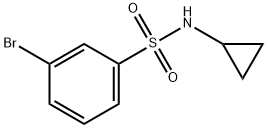 3-Bromo-N-cyclopropylbenzenesulfonamide
