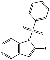 1-(benzenesulfonyl)-2-iodo-1H-pyrrolo[3,2-c]pyridine