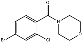 4-Bromo-2-chloro-1-(morpholinocarbonyl)benzene