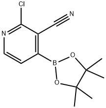 2-Chloro-3-cyanopyridine-4-boronic acid pinacol ester