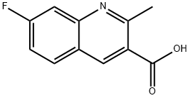 7-Fluoro-2-methylquinoline-3-carboxylic acid
