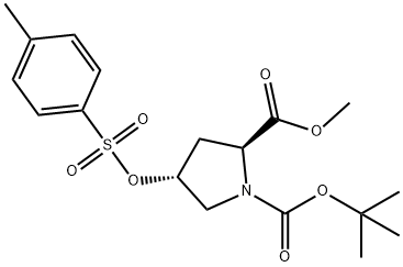 N-(tert-Butoxycarbonyl)-trans-4-(p-toluenesulfonyloxy)-L-proline Methyl Ester