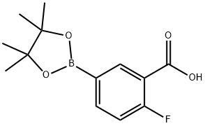 3-Carboxy-4-fluorophenylboronic acid, pinacol ester
