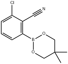 3-Chloro-2-cyanophenylboronic acid neopentyl glycol ester