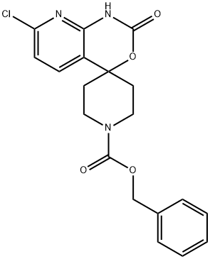 Benzyl 7'-chloro-2'-oxo-1',2'-dihydrospiro[piperidine-4,4'-pyrido[2,3-d][1,3]oxazine]-1-carboxylate
