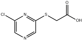 2-[(6-chloropyrazin-2-yl)sulfanyl]acetic acid
