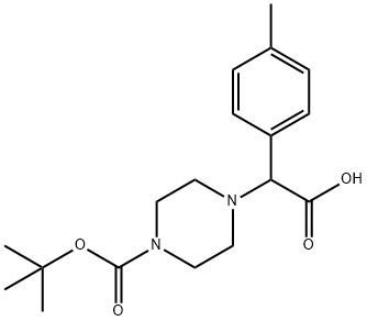 2-(4-Boc-piperazinyl)-2-(4-methylphenyl)acetic acid
