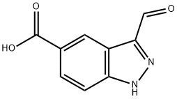3-Formyl-1H-indazole-5-carboxylic acid
