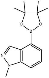 1-methyl-4-(tetramethyl-1,3,2-dioxaborolan-2-yl)-1H-indazole