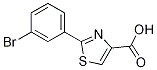 2-(3-Bromophenyl)-1,3-thiazole-4-carboxylic acid