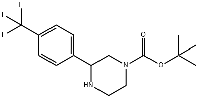 tert-butyl 3-[4-(trifluoromethyl)phenyl]piperazine-1-carboxylate