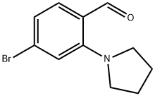 4-Bromo-2-pyrrolidinobenzaldehyde