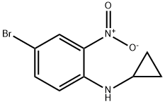 N-Cyclopropyl 4-bromo-2-nitroaniline