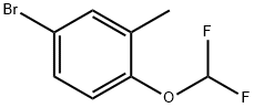 4-Bromo-1-(difluoromethoxy)-2-methylbenzene