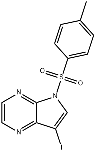 7-iodo-5-(4-methylbenzenesulfonyl)-5H-pyrrolo[2,3-b]pyrazine