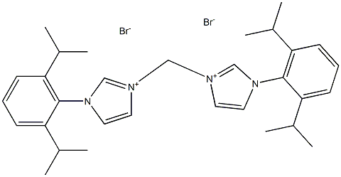3,3'-Methylenebis[1-(2,6-diisopropylphenyl)-3-imidazolium Bromide]