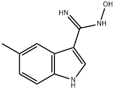 (E)-N'-hydroxy-5-methyl-1H-indole-3-carboximidamide