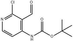 tert-butyl N-(2-chloro-3-formylpyridin-4-yl)carbamate