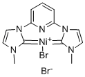 Bromo[(2,6-pyridinediyl)bis(3-methyl-1-imidazolyl-2-ylidene)]nickel Bromide