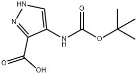 4-{[(tert-butoxy)carbonyl]amino}-1H-pyrazole-3-carboxylic acid