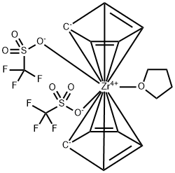 Zirconocene Bis(trifluoromethanesulfonate) Tetrahydrofuran Adduct