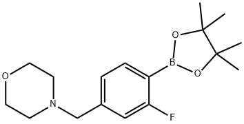 2-Fluoro-4-(morpholinomethyl)phenylboronic acid pinacol ester