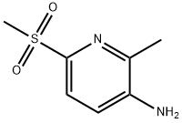 2-Methyl-6-(methylsulfonyl)pyridin-3-amine