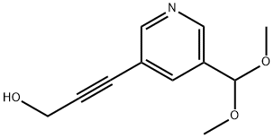 3-(5-Dimethoxymethyl-pyridin-3-yl)-prop-2-yn-1-ol