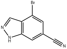 4-bromo-1H-indazole-6-carbonitrile