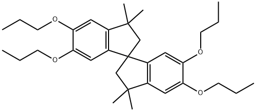 3,3,3',3'-Tetramethyl-5,5',6,6'-tetrapropoxy-1,1'-spirobiindane