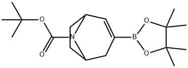 tert-butyl 3-(4,4,5,5-tetramethyl-1,3,2-dioxaborolan-2-yl)-8-azabicyclo[3.2.1]oct-2-ene-8-carboxylate