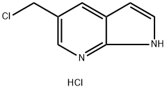 5-Chloromethyl-1h-pyrrolo[2,3-b]pyridine, HCl